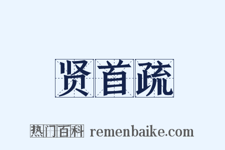 贤首疏是什么意思的图片